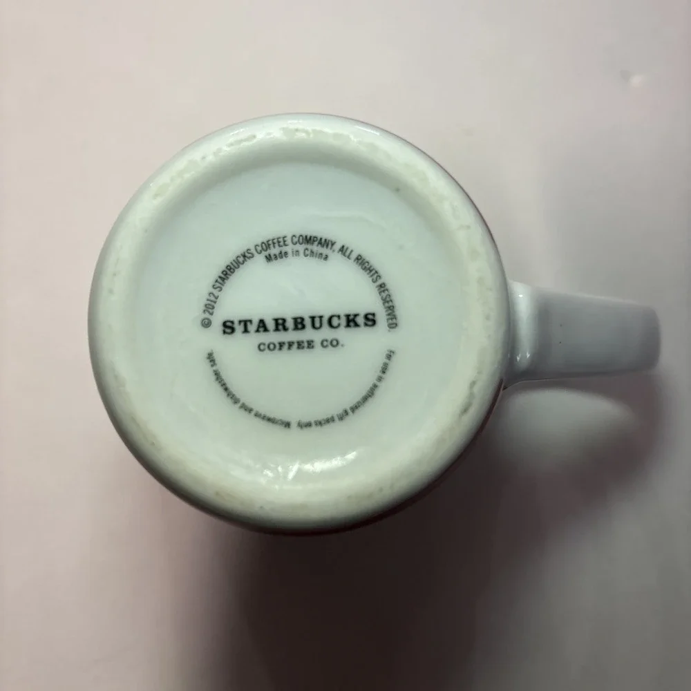 Starbucks Collectible 2012 Limited Edition Coffee/Tea Mug Excellent Condition